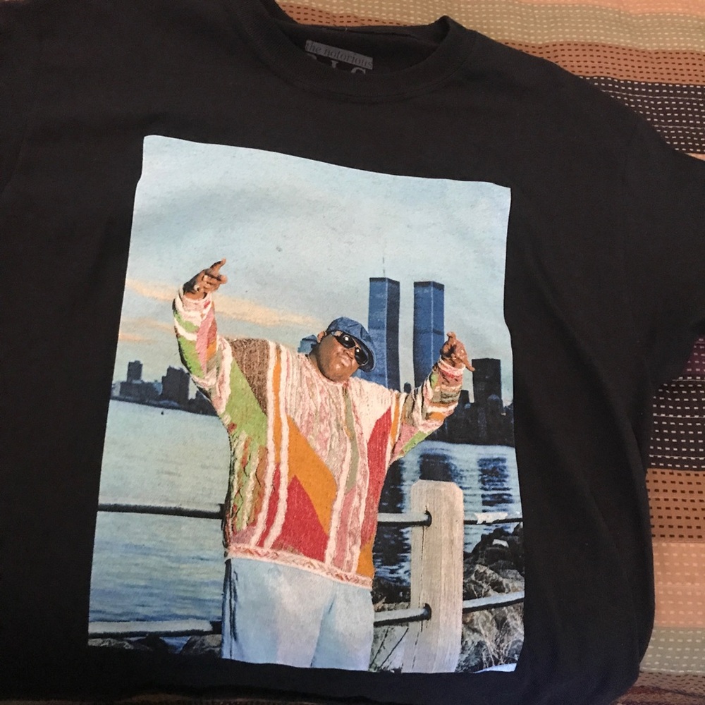 Cropped biggie t shirt